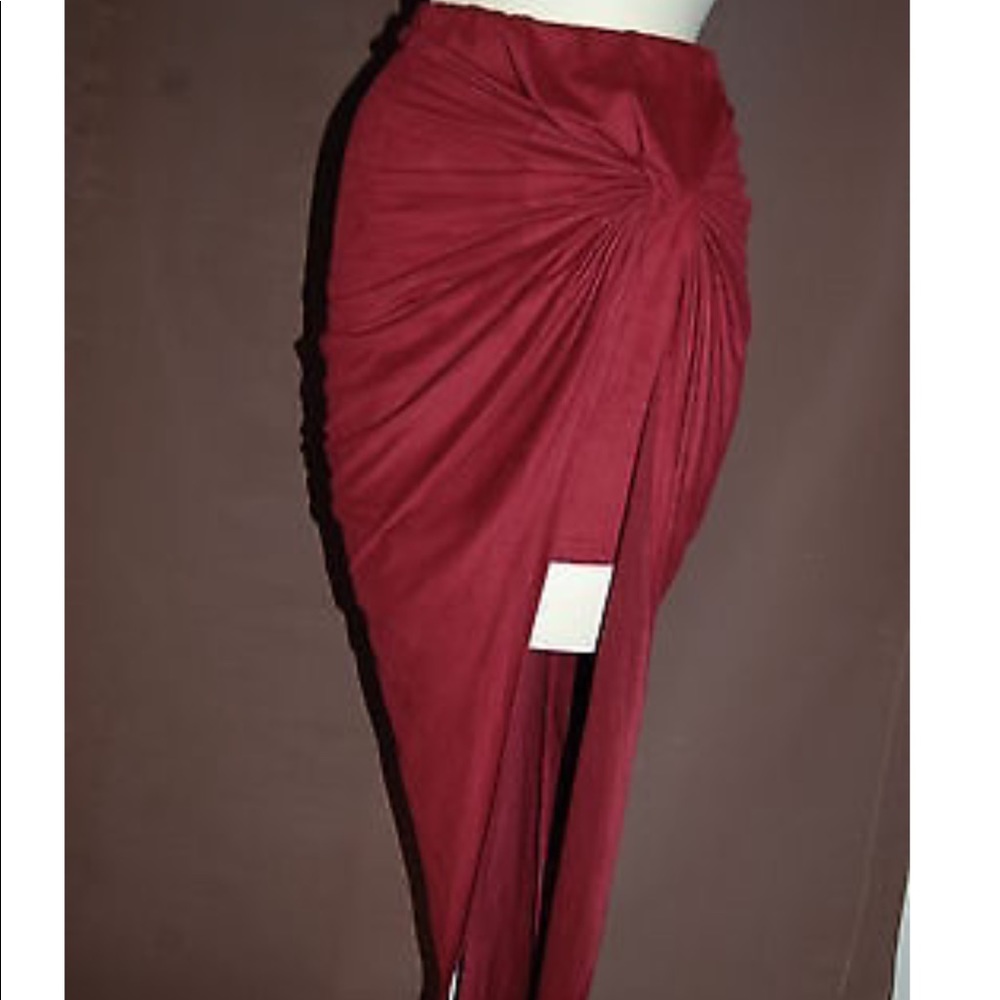 NEW!! Twisted Knot Skirt with Slit